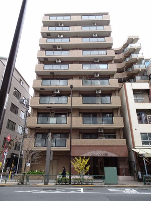 【外観】 | セザール根岸 | セザール根岸　ＳＲＣ造の分譲賃貸！２００１年３月築！セキュリティー安心！鶯谷駅から徒歩３分・入谷駅から徒歩9分の好立地！買い物便利！尾竹橋通り沿い！設備充実！