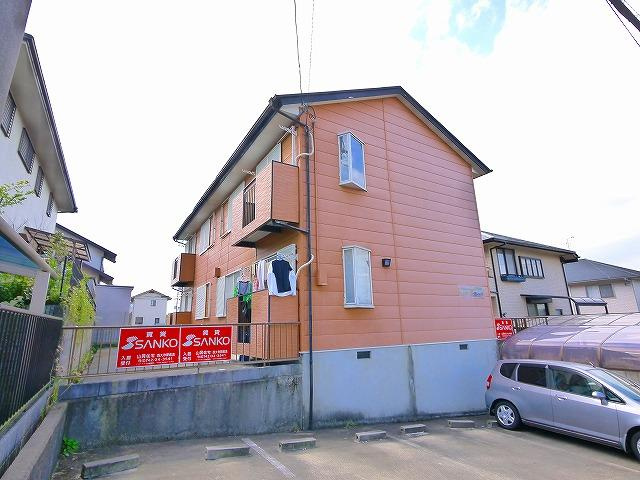 レジデンス桜が丘の外観|外観は落ち着いています