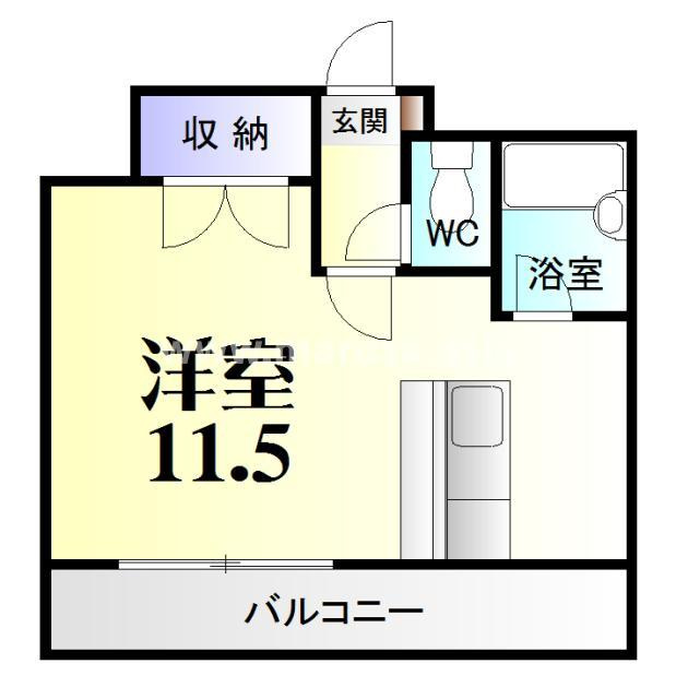 シーラカンスの間取り