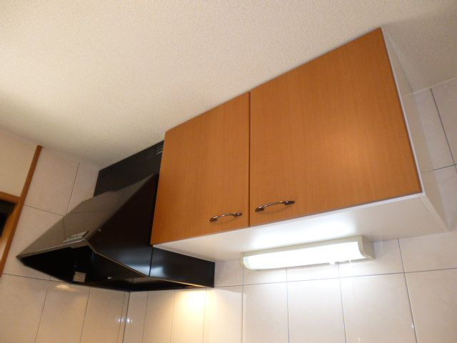 ボンヌールのキッチン|キッチン上収納
