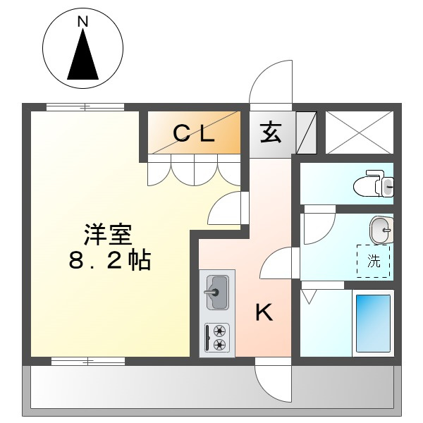 ボンヌールの間取り
