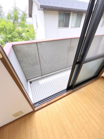 ルミエールひえづのバルコニー