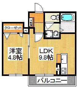 Ｆｉｏ西船の間取り