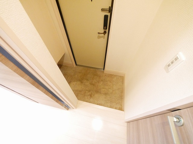 ココドミールの玄関|落ち着いた玄関です