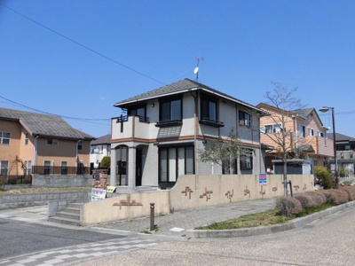 【外観】 | 大津市雄琴北二丁目21-1 戸建て | 建物外観別角度