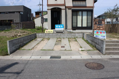 【駐車場】 | 大津市雄琴北二丁目21-1 戸建て | 駐車スペース、二台可能です