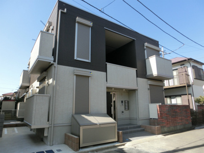 【外観】 | クレアシオン | クレアシオン　軽量鉄骨造2階建て