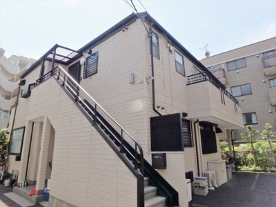 【外観】 | 上野毛一丁目テラス | 軽量鉄骨造　２階専有　テラスハウス