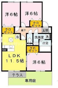 サニーホームズの間取り