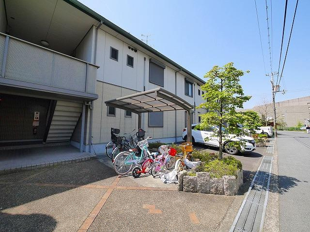 カーサヴェルデ桜井のその他共用部分|自転車置き場