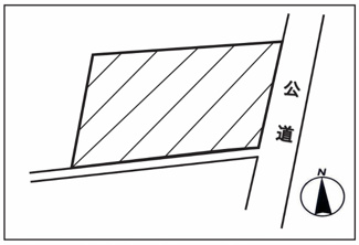 【土地図】 | 岡谷市神明町３丁目売地13