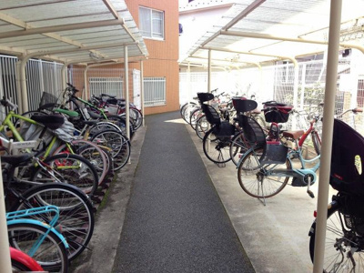 【その他共用部分】 | 鷺沼シティハウス | 駐輪場