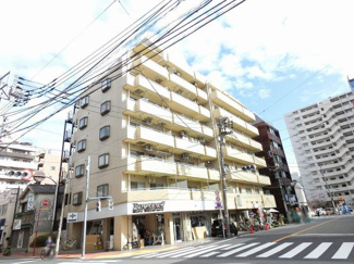 【外観】 | 東急池上線「蓮沼」駅より徒歩1分！JR京浜東北線他「蒲田」駅より徒歩9分！駅近物件！