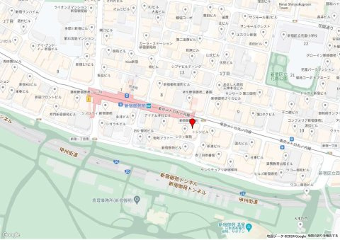 溝呂木第二ビルの地図