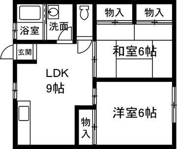【間取り】 | 光ハイツ平田 | <光ハイツ平田>