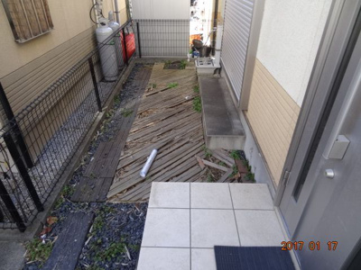 【庭】 | さいたま市緑区宮本2丁目　高台南道路に面するカースペース2台の中古住宅