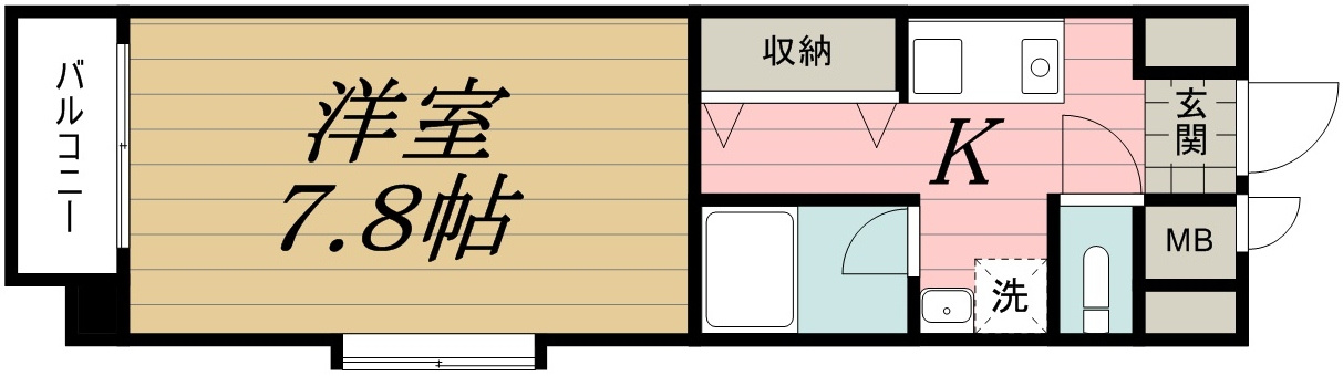 ベラジオⅡの間取り