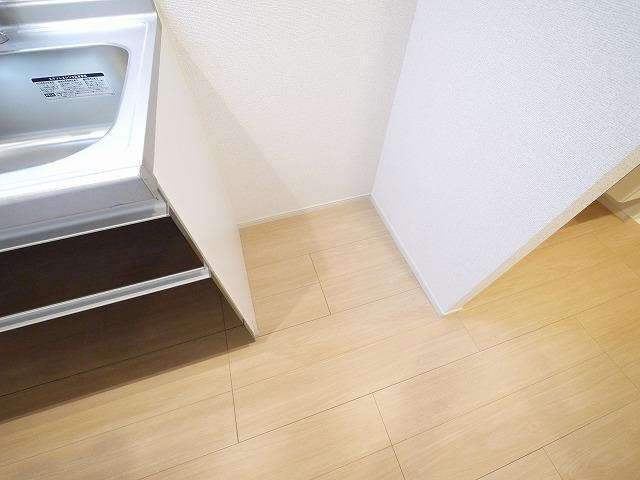カーサ　アリエッタの設備|冷蔵庫置き場も確保。
