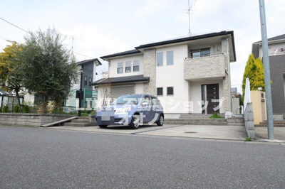 【前面道路含む現地写真】 | 加須市水深築浅中古住宅