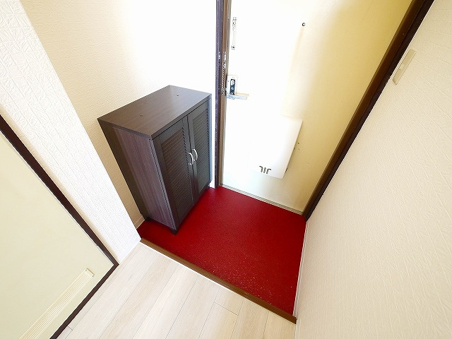マンション田村の玄関|毎日通る玄関はこちらです