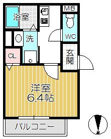 【間取り】 | Ｖ-style大西町(ブイスタイル大西町)