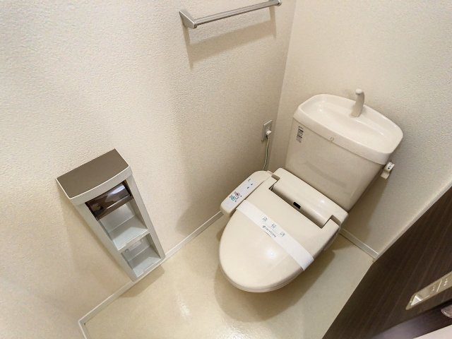 ボルツⅣのトイレ|落ち着いた色調のトイレです
