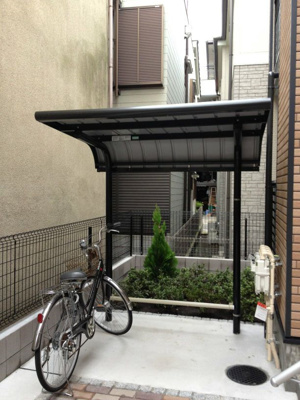 【その他共用部分】 | パークハイム北砂 | 屋根付き駐輪場