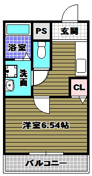 COZY HOUSE GUMINOKI の間取り