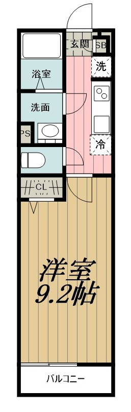 リブリ・Espoir弐番館の間取り
