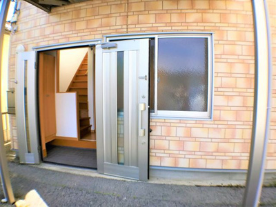 【外観】 | 上田貸家 | 両開口できる立派な玄関