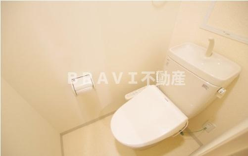 FIONA UMEDA NORTH BRAVI不動産のトイレ|【ドゥーエ本庄】落ち着いたトイレです