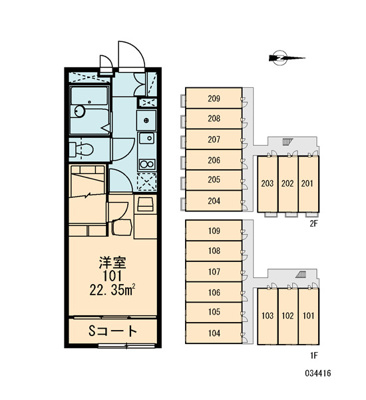 【区画図】 | ＬＯＲＥＡ