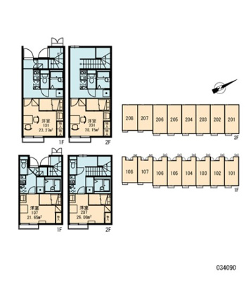 【区画図】 | クインスＡ