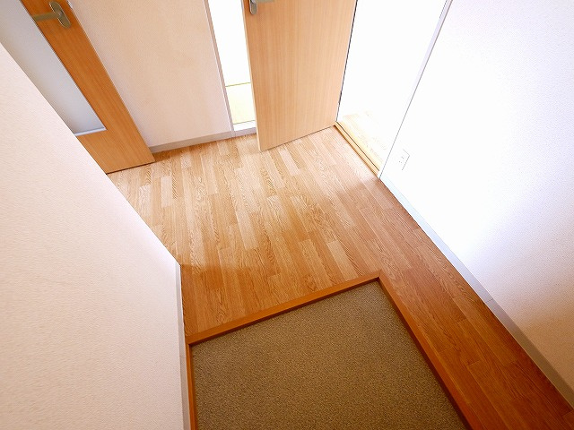 グランドゥールＢの玄関|毎日通る玄関はこちらです