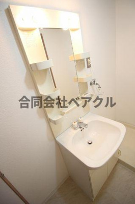 【独立洗面台】 | ORYZA東寺 | 独立洗面台、朝の身支度には欠かせません