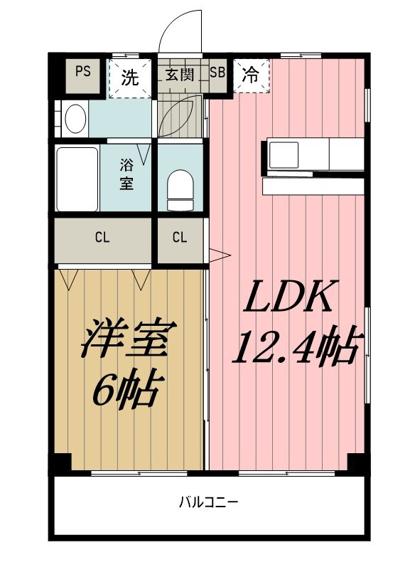 Dolce SkyⅡの間取り