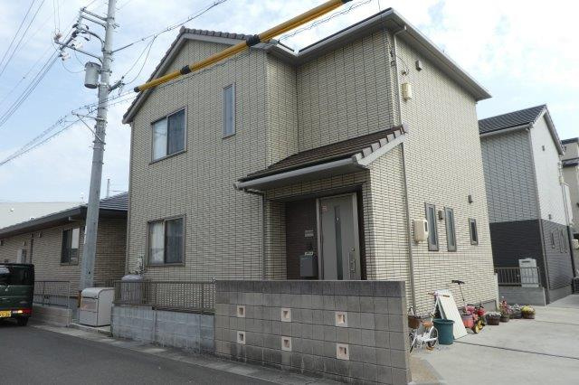 倉敷市大内の一戸建ての外観