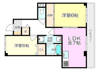 【間取り】 | 日新ビル