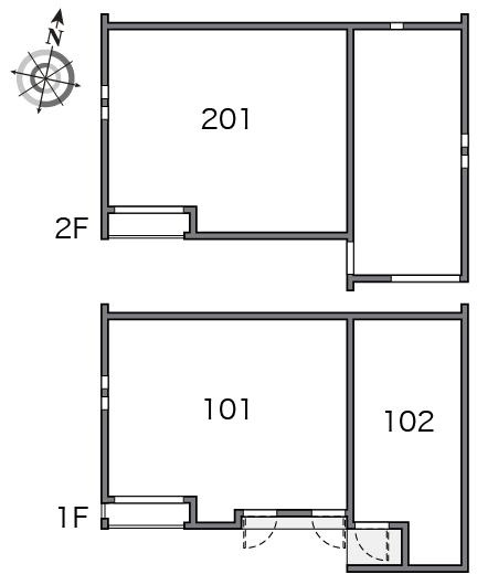【間取り】 | コーポ新井