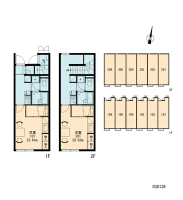 【区画図】 | メイプルコートⅠ号館