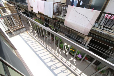 【バルコニー】 | 禅昌寺　貸家