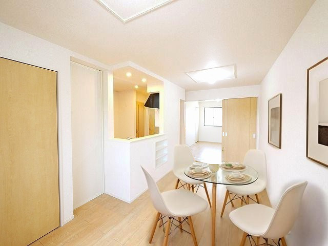 クレメント中町の居間・リビング|CGで家具等を配置したもので家具等は含まれません