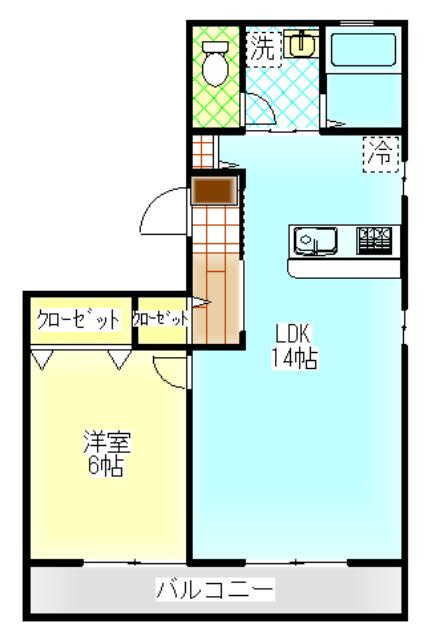 カリスの間取り
