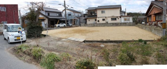 【外観】 | 付属土地（手前）含む東側からのカット