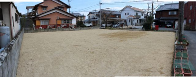 【外観】 | 大津市本堅田5丁目2341-4　売土地 | 敷地南西からのカット