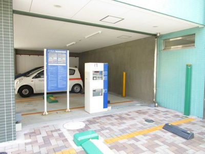 【外観】 | 六甲道駅近く２号線沿い１階店舗 | 現況コインパーキングです。