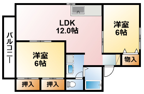 ファーストコーポ八千代の間取り