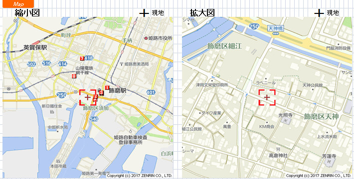 Ｂｅ・Ａｌｌａｙｅｄの地図