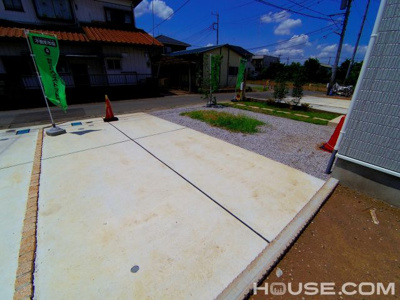 【駐車場】 | さいたま市西区三条町　敷地広々48坪新築分譲住宅