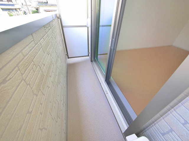 ハーベストⅡのバルコニー|落ち着いた時間を過ごせるバルコニーです